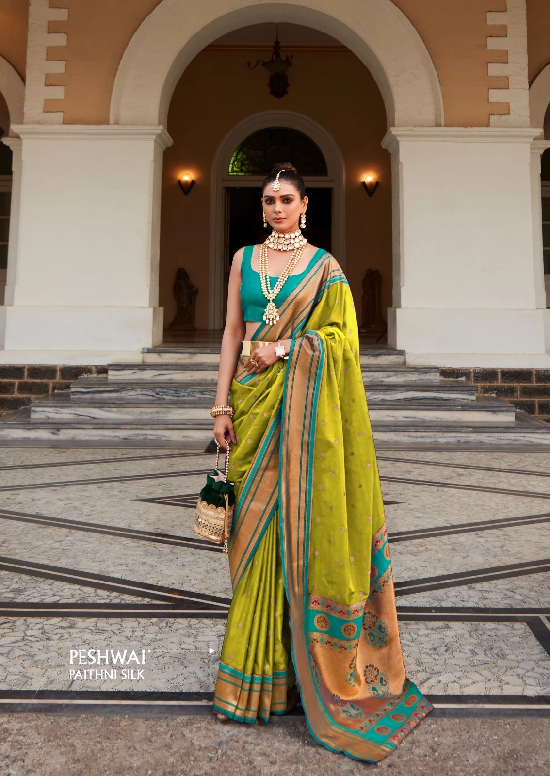 Rajpath Kiya Paithani Silk Hit Silk Wholesale Fancy Silk Catalog — Wholesale Sarees, MPA wholesale from Surat - Gallery Image 3